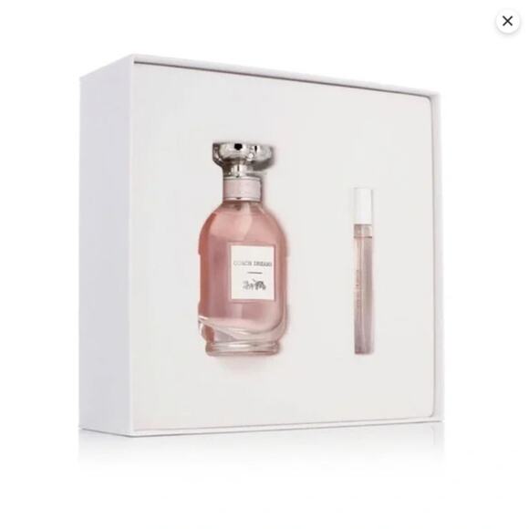 COACH Dreams by Coach Women Perfume Gift Set EDP Spray 2oz + 0.25oz mini - Picture 2 of 10